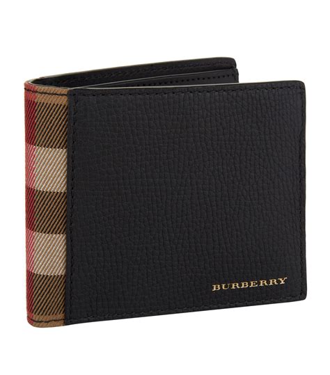 burberry london id bifold wallet|burberry wallet men's vintage.